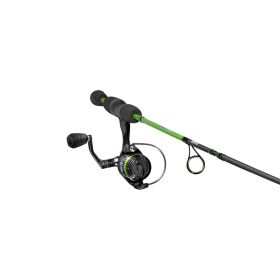 Lew's Crappie Thunder Spinning Combo Right/Left Hand Retrieve - Green